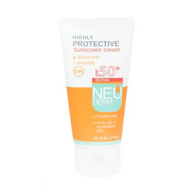 کرم ضد آفتاب نئودرم مدل Highly Protective SPF50