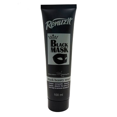 ماسک صورت رینوزیت مدل Black mask carbon active