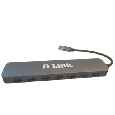 هاب USB 3.0 هفت پورت دی-لینک مدل DUB-1370
