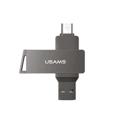 فلش مموری یوسمز مدل Typec-Usb3-High Speed-ZB201 ظرفیت 128 گیگابایت
