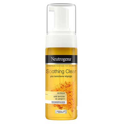 فوم شستشو صورت نوتروژینا مدل Soothing Clear
