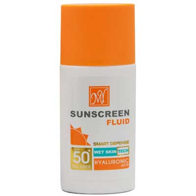 فلوئید ضد آفتاب بی رنگ مای SPF50 مدل Hyaluronic Acid